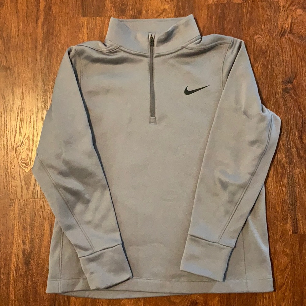 Nike YMD Gray Sportswear Half Zip Sweatshirt